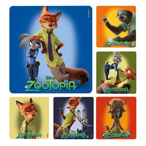 Stickers Zootopia Assorted 100/Rl