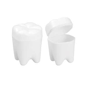 Tooth Saver Tooth Shaped 2 in White 72/Pk