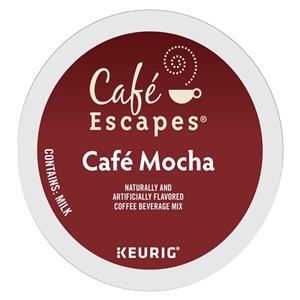 Green Mountain Coffee Cafe Escapes Mocha K-Cup 24/Bx