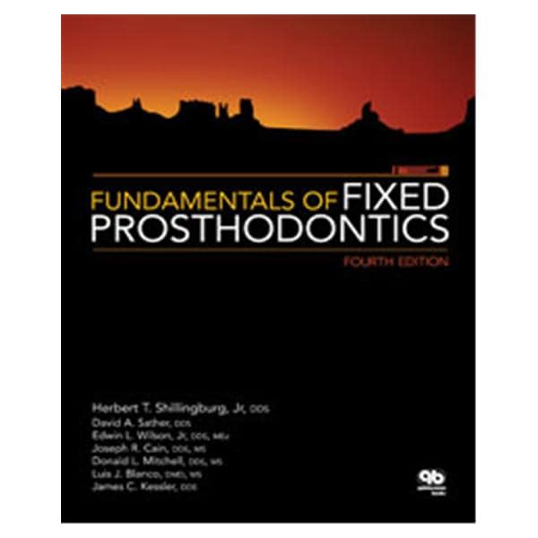 Book Fundamentals of Fixed Prosthodontics 4th Edition Ea