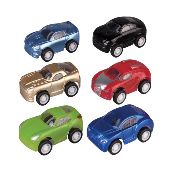 Toy Pull Back Cars Sports Assorted Colors 36/Pk