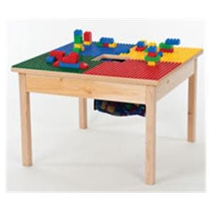 Builder Block Table Wood Ea