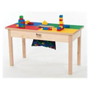 Builder Block Table Wood Ea