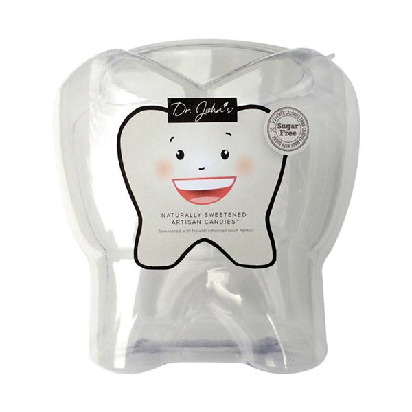 Dr. John's Container Tooth Shaped With Lid Ea