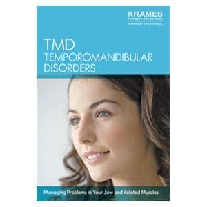 Booklet Temporomandibular Disorders 16 Pages English Ea