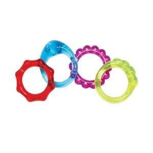 Rings Gems Assorted Colors Plastic 72/Bg