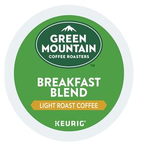 Green Mountain Coffee Breakfast Blend Coffee K-Cups, 24/box 24/Bx