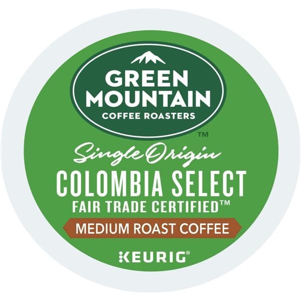 Green Mountain Coffee Colombian Fair Trade Select Coffee K-Cups, 24/box 24/Bx