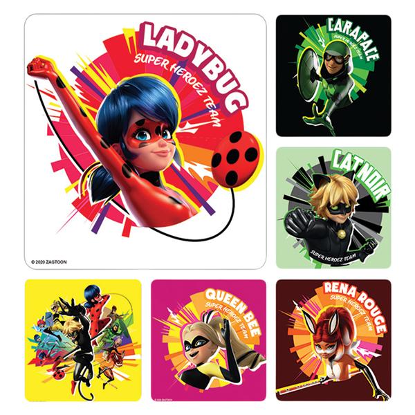 Stickers Miraculous Assorted 100/Rl