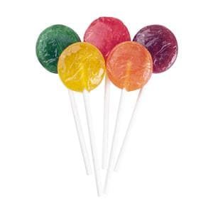 Sugar Lollipops Assorted Assorted 290/Pk