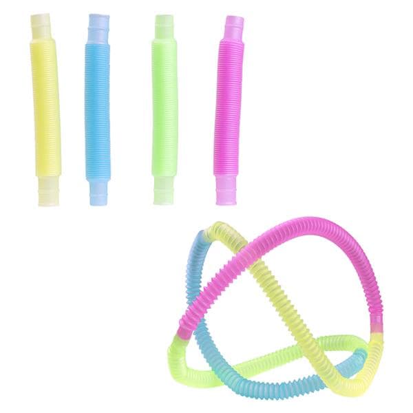 Toys Pop Tubes Expanding Assorted Glow In The Dark 48/Pk