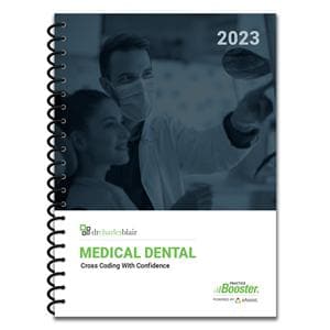 Dr. Charles Blair Book Medical Dental Cross Coding with Confidence 2023 Ea
