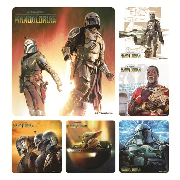 Star Wars Stickers Mandalorian Season 3 100/Rl