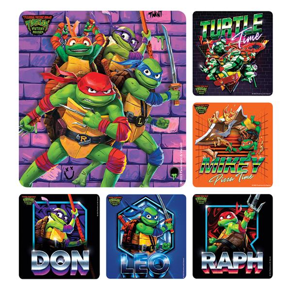 Stickers Teenage Mutant Ninja Turtles Mutant Mayhem 100/Rl