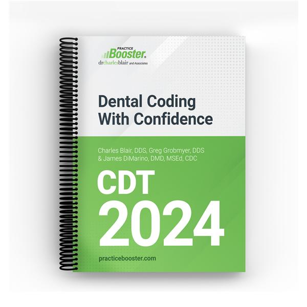 Dr. Charles Blair Book Coding with Confidence for CDT 2024 Ea