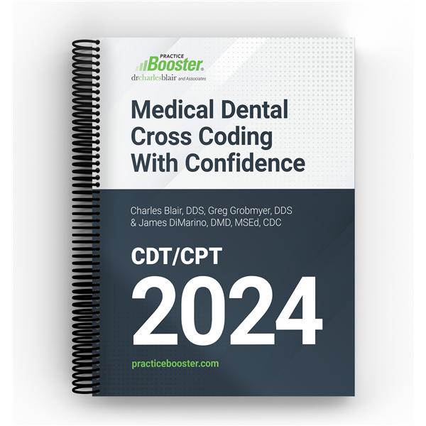 Dr. Charles Blair Book Medical Dental Cross Coding with Confidence 2024 Ea