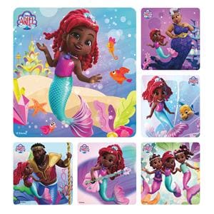 Disney Stickers 2.5 in x 2.5 in Junior's Ariel 100/Rl