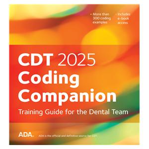 American Dental Association Spiral Book Book 2025 Companion Help Guide Ea