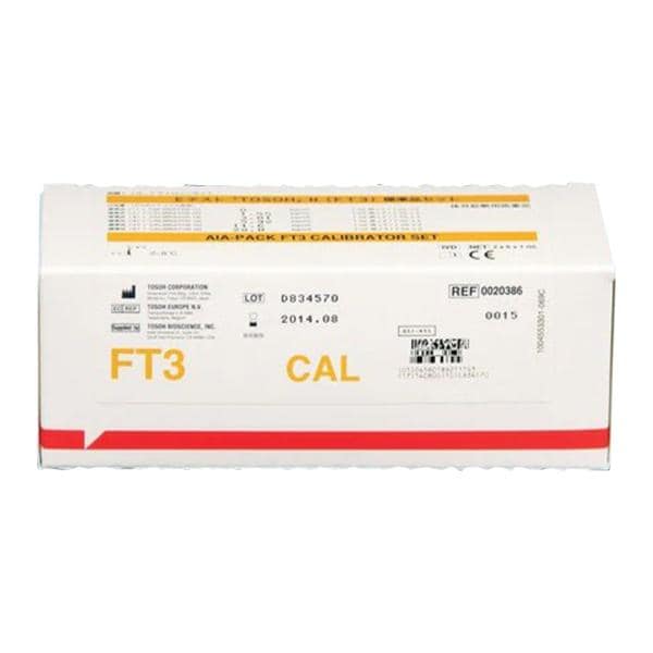 AIA-Pack fT3: Free Triiodothyronine Calibrator For Analyzer 12x1mL BX