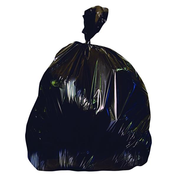 Bag Trash 20-30gal Polyethylene Aspen X-Heavy-Duty Flat Pack 30x36" Black 200/Ca