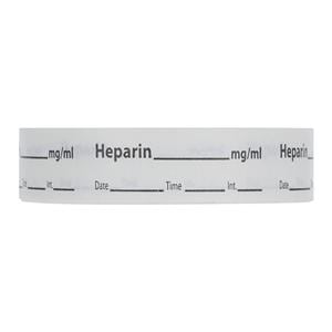 Anesthesia Tape DTI Heparin mg/ml White 1/2x500" 333/ROLL