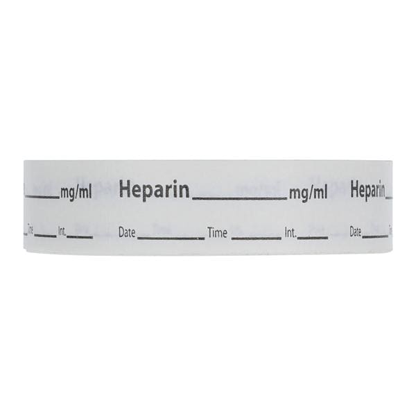 Anesthesia Tape DTI Heparin mg/ml White 1/2x500" 333/ROLL