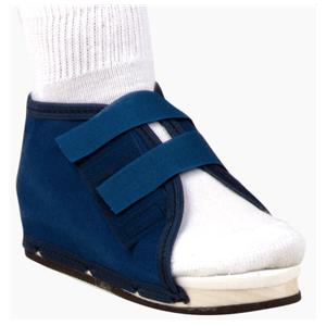 Post-Op Shoe Canvas Upper Blue Small Men 5-6.5