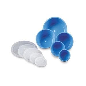 Sponge Bowl Round Plastic Blue 16oz