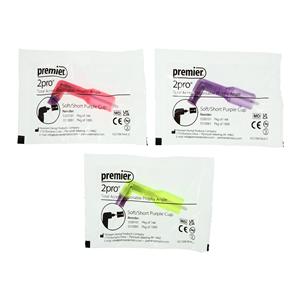 2Pro Prophy Angle Soft Short Purple Bulk Package 1000/Ca