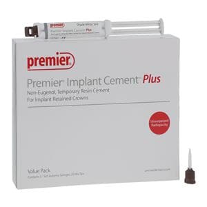 Premier Implant Cement Plus Implant Cement White Value Pack 3/Pk