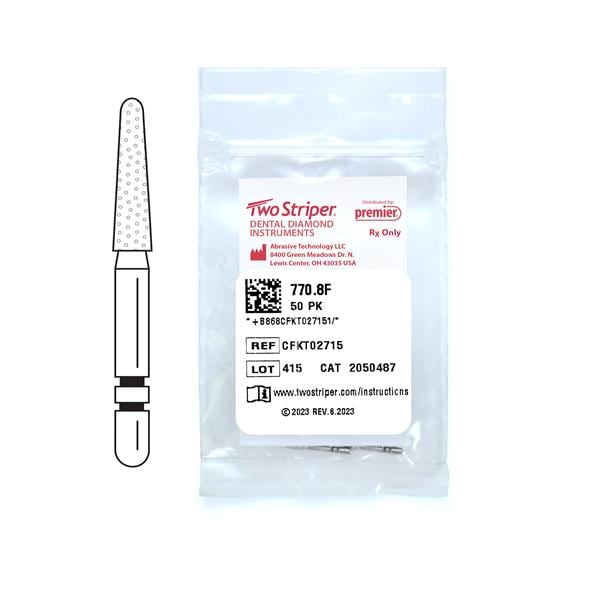 Two Striper 16A Diamond Bur Fine 770.8F 50/Pk