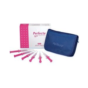Perfecta At Home Whitening System 50 Pak 16% Carbamide Peroxide Mint 50/Bx
