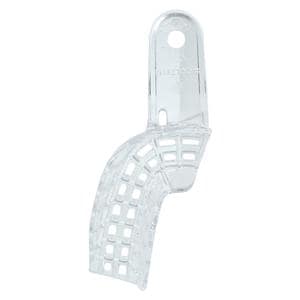 President Disposable Quadrant Impression Tray Perforated 7 UL/LR 12/Bg