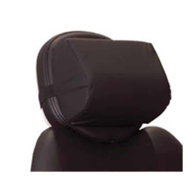 Crescent Headrest Black Memory Foam Ea, 16 EA/CA