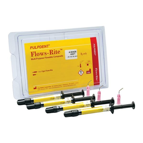 Flows-Rite Flowable Composite A3 Syringe Refill 4/Pk