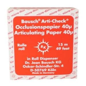 Arti-Check Articulating Paper Roll Roll Red 15m/Bx