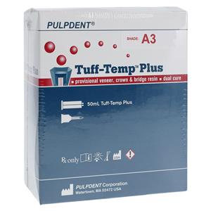 Tuff-Temp Plus Temporary Material 50 mL Shade A3 Cartridge Complete Package