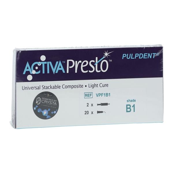 ACTIVA Presto BioACTIVE Universal Composite B1 1.2 mL Light Cure Kit