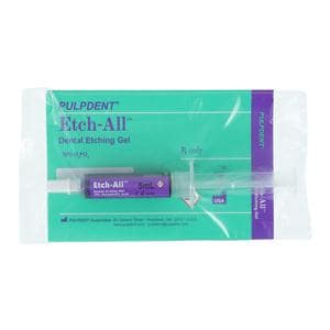 Etch-All 10% Phosphoric Acid Syringe Etching Gel 5 mL 5ml/Ea