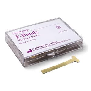 T-Bands Straight Assorted 0.002 in 100/Bx