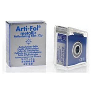 Arti-Fol Metallic Art Flm Shmstk BK-33 22mm Bl 12 Mcrns/.00047" Rl in Dspnsr Ea