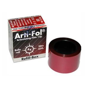 Arti-Fol II Articulating Film BK-1028 Black / Red Double Sided Refill Roll