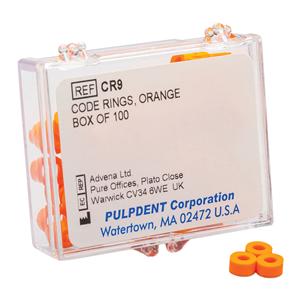 Instrument Rings Orange 100/Bx