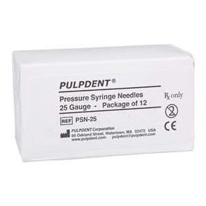 RC Pressure Syringe Pressure Syringe Needle 25 Gauge 1.25 in 12/Bx