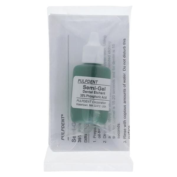 35% Phosphoric Acid Etchant Semi-Gel 18 Gm 18gm/Bt