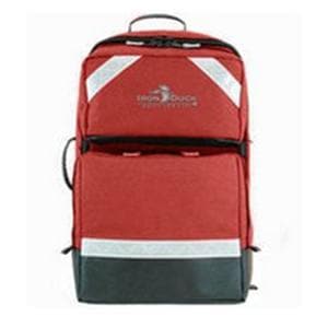 Backpack Plus Trauma Bag 23x14x12" Red Zipper Closure Top/Side Handles