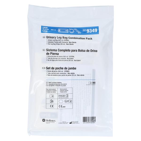 Pack Combination Urinary Bag 11-1/8x5" Large 3oz Leg Disposable Sterile 12/Bx