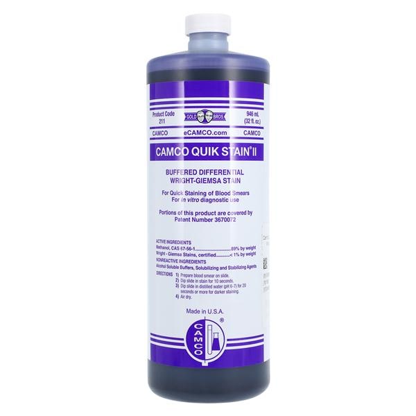 Camco Solution Quick Stain II Dark Blue 946mL Bt