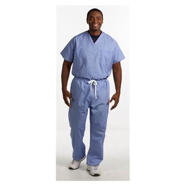 Scrub Pant 1 Pocket Medium Ceil Blue Unisex Ea