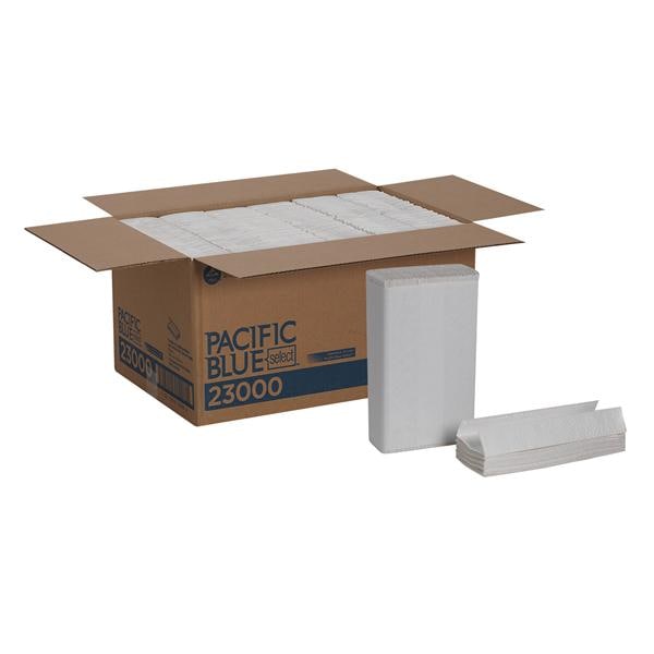 Pacific Blue Select Paper Towel C-Fold Disposable Paper White 12Pk/Ca